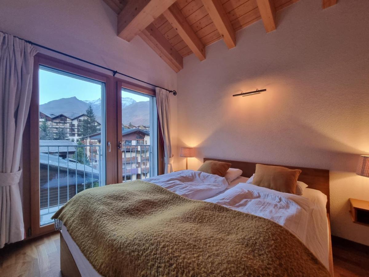 Haus Serac Saas-Fee Buitenkant foto