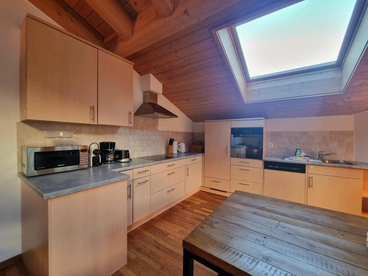 Haus Serac Saas-Fee Buitenkant foto