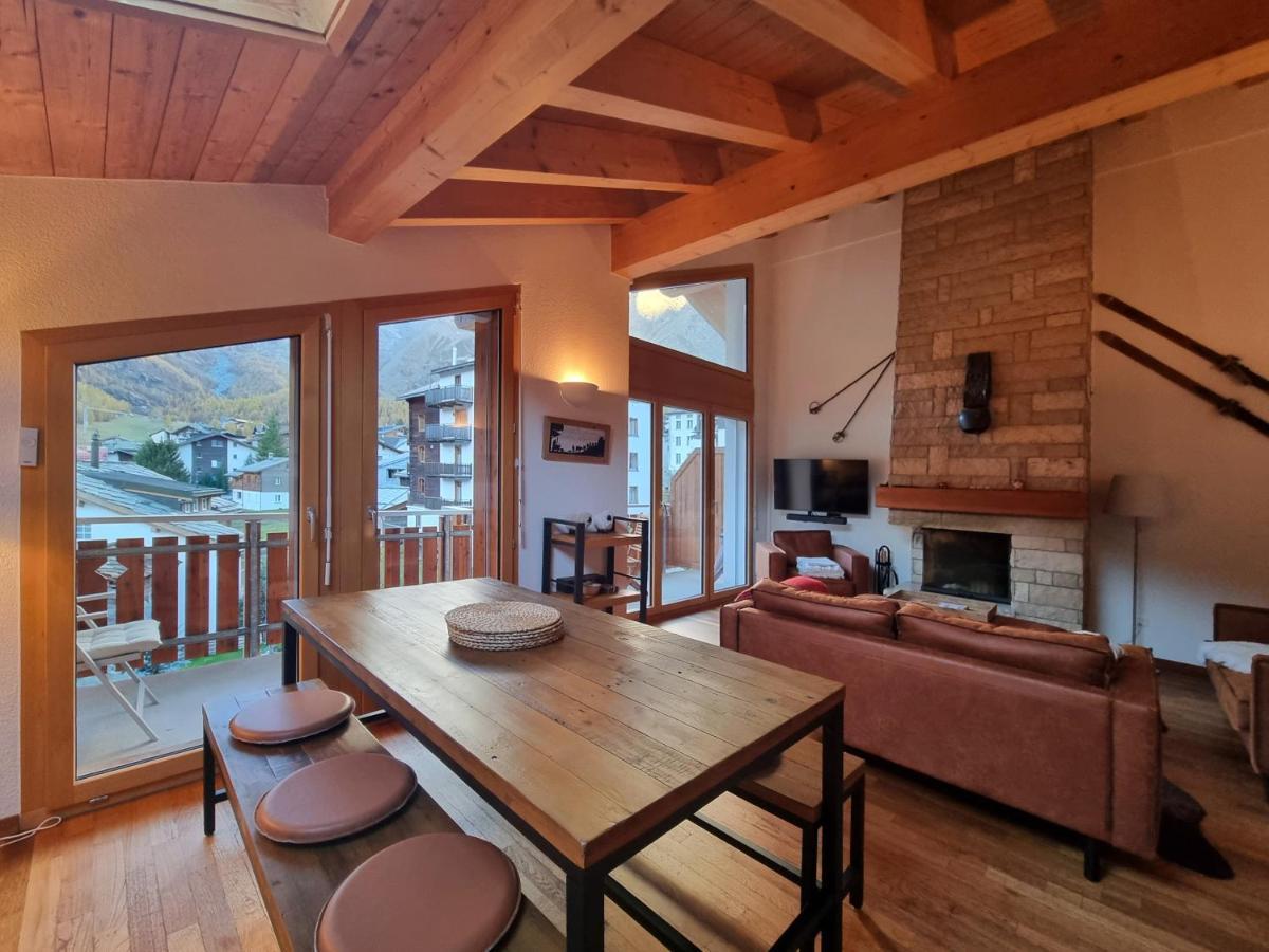 Haus Serac Saas-Fee Buitenkant foto