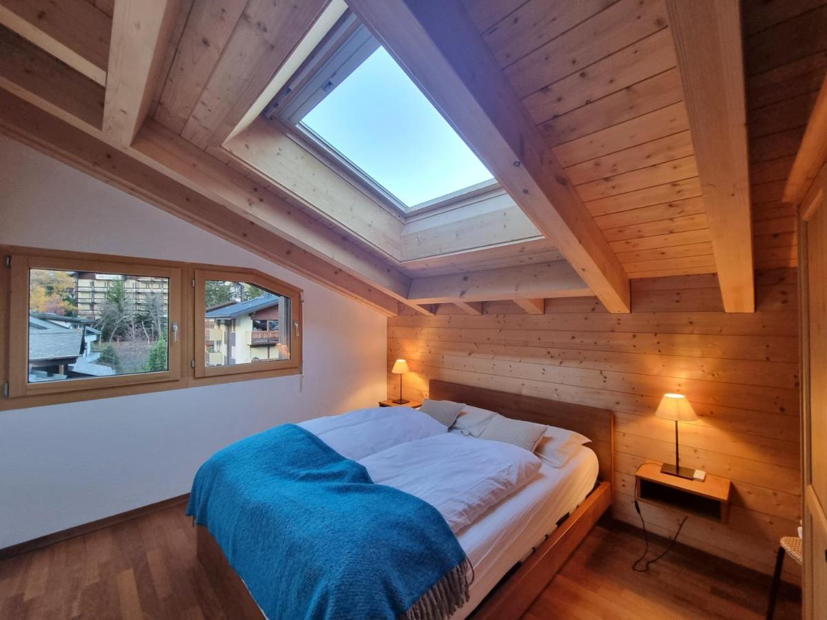 Haus Serac Saas-Fee Buitenkant foto