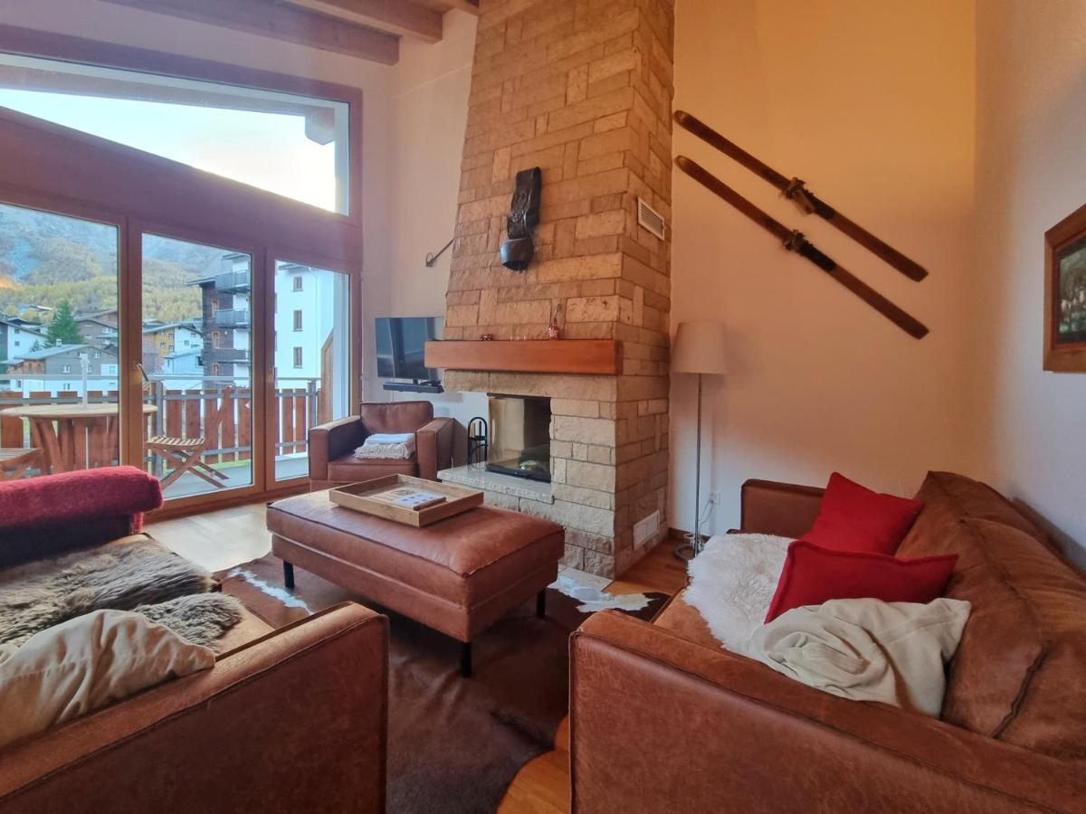 Haus Serac Saas-Fee Buitenkant foto