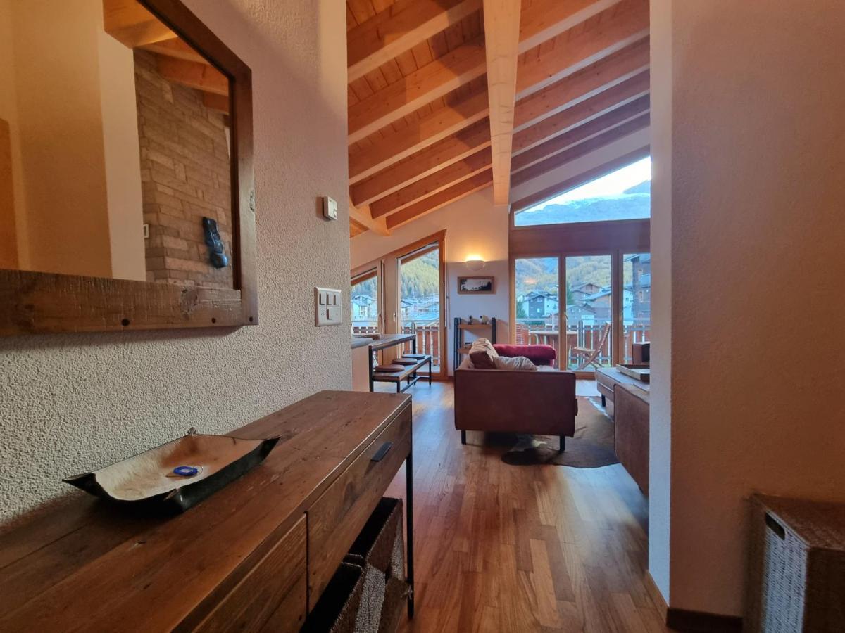 Haus Serac Saas-Fee Buitenkant foto